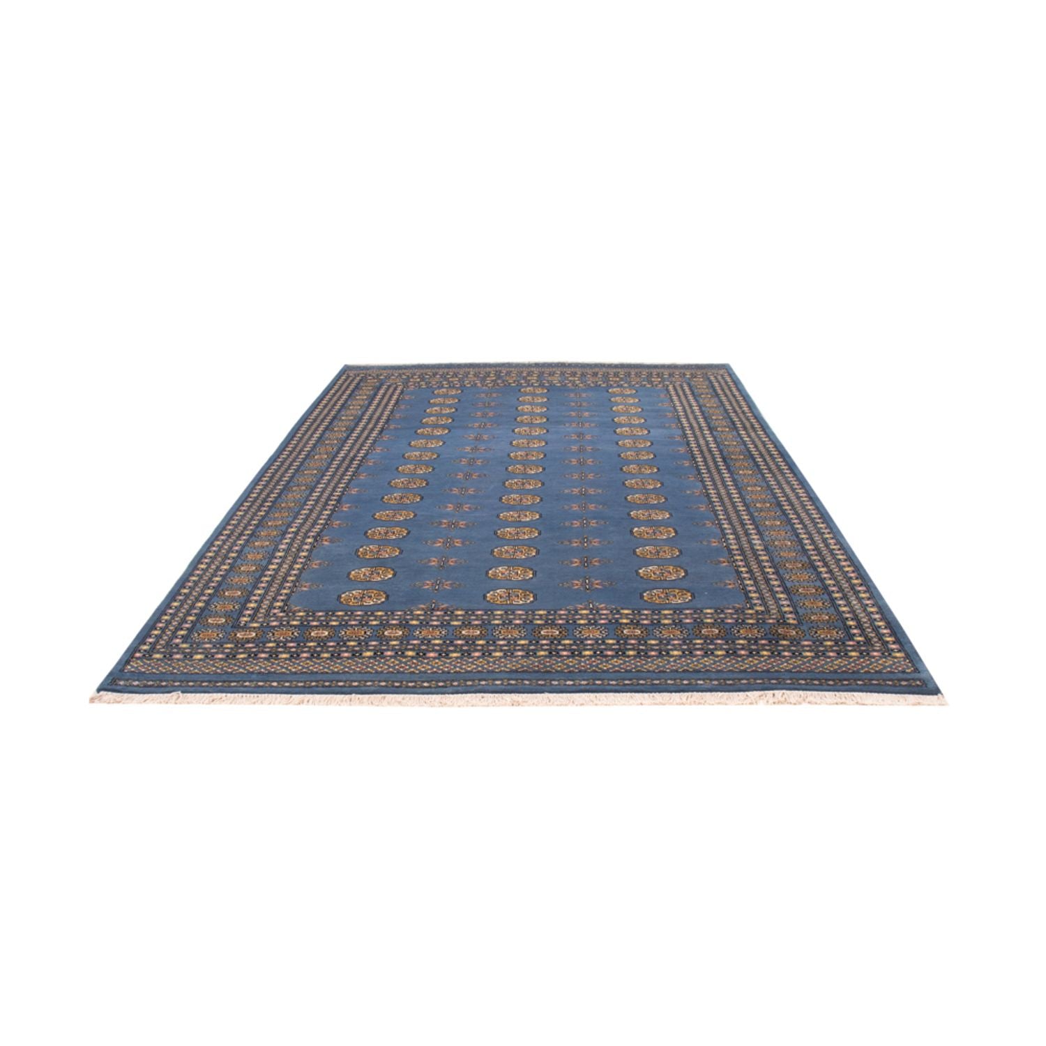 Afghan Teppich - Buchara - 315 x 207 cm - blau