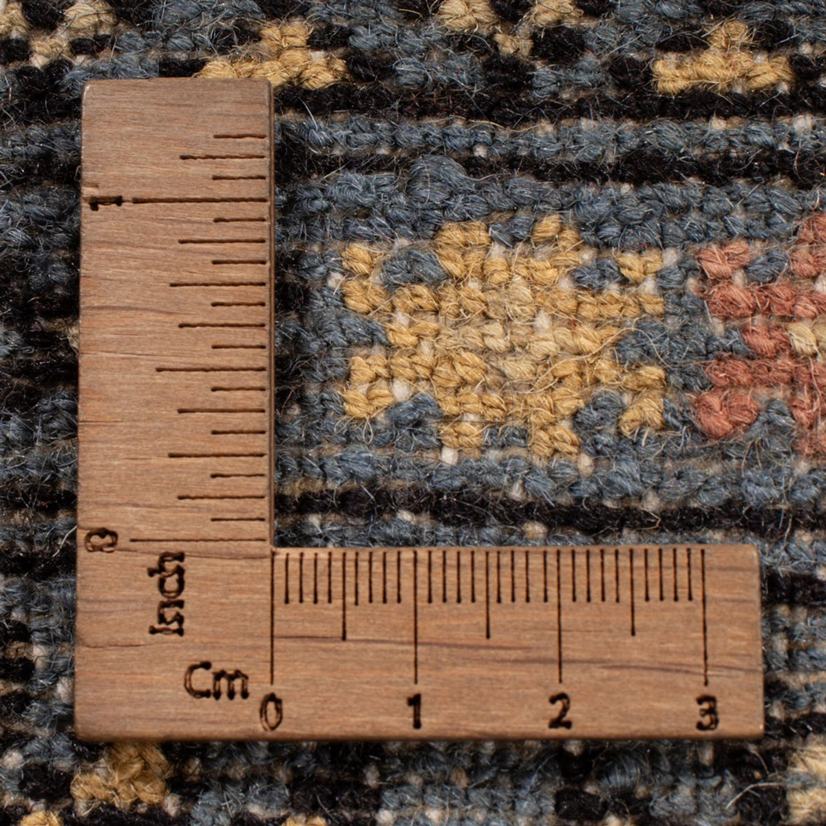 Tapis afghan - Boukhara - 307 x 250 cm - bleu