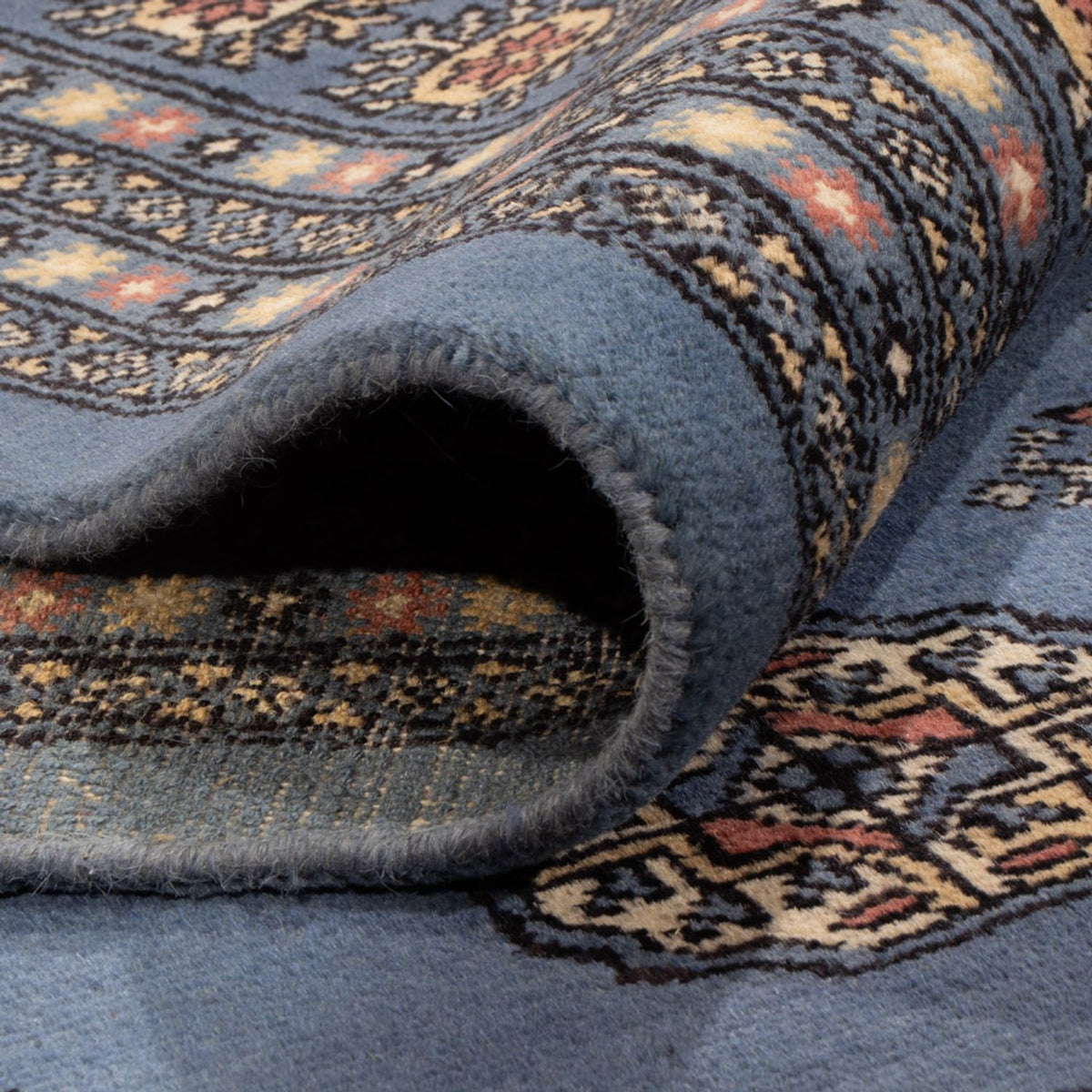 Tapis afghan - Boukhara - 305 x 249 cm - bleu