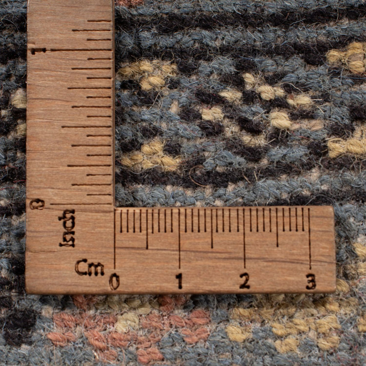 Tapis afghan - Boukhara - 297 x 250 cm - bleu