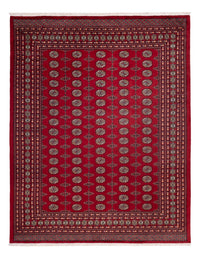Tapis afghan - Boukhara - 309 x 246 cm - rouge
