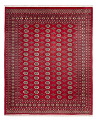 Tapis afghan - Boukhara - 305 x 244 cm - rouge