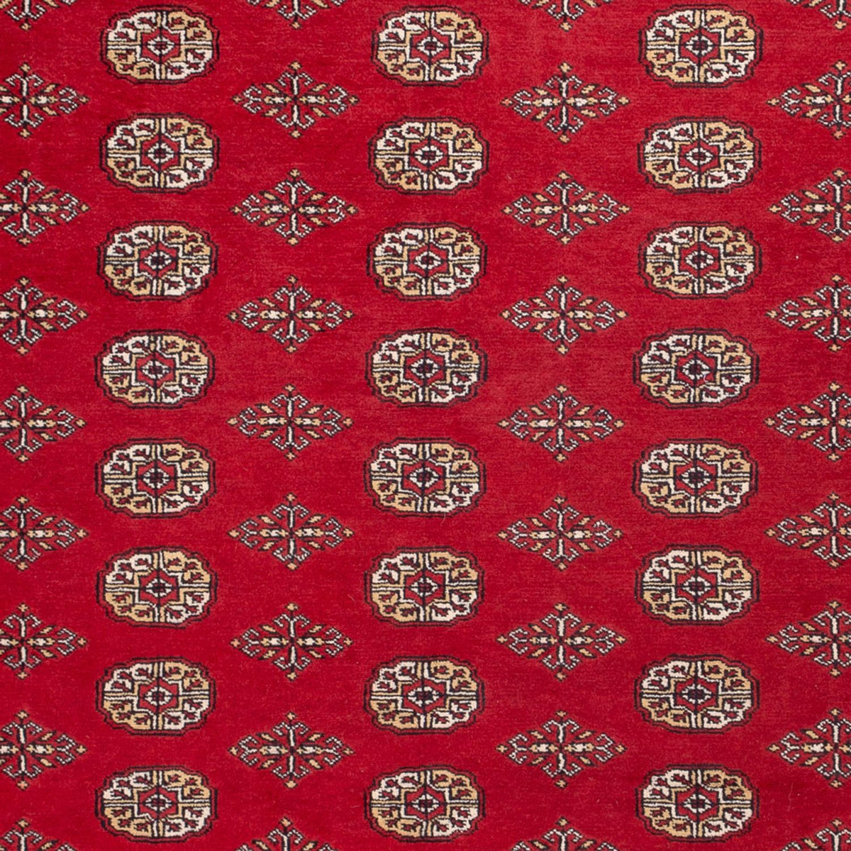 Tapis afghan - Boukhara - 305 x 252 cm - rouge