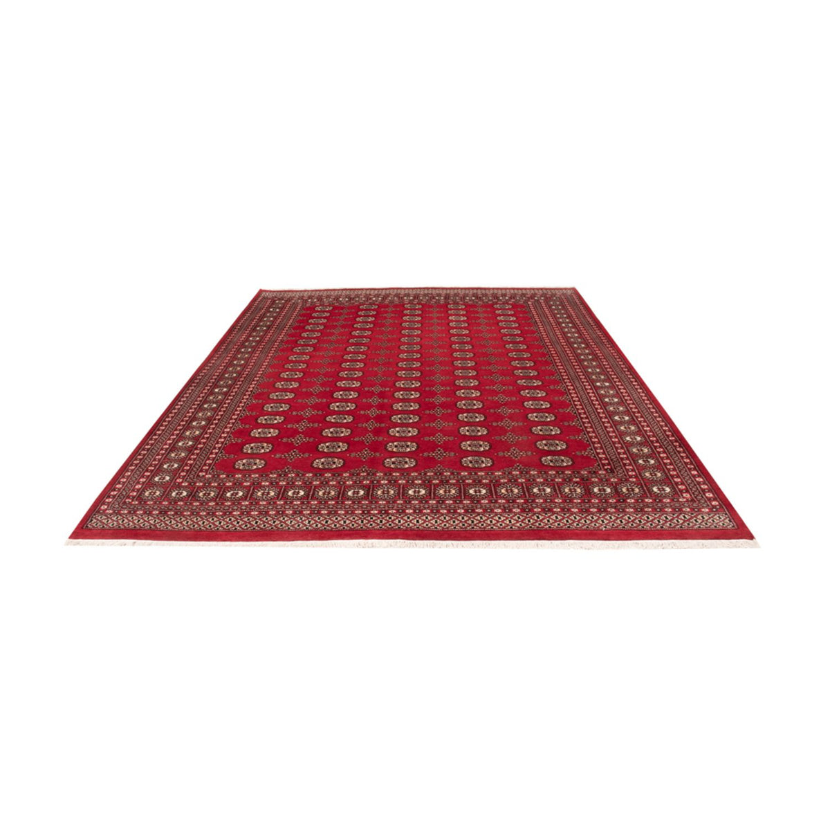 Tapis afghan - Boukhara - 319 x 250 cm - rouge