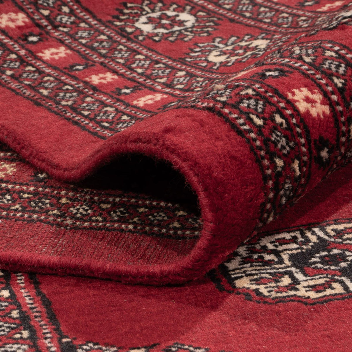 Tapis afghan - Boukhara - 323 x 248 cm - rouge