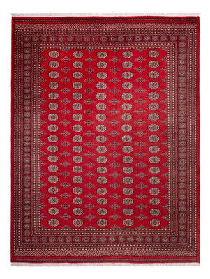 Tapis afghan - Boukhara - 321 x 247 cm - rouge