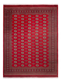 Tapis afghan - Boukhara - 321 x 247 cm - rouge