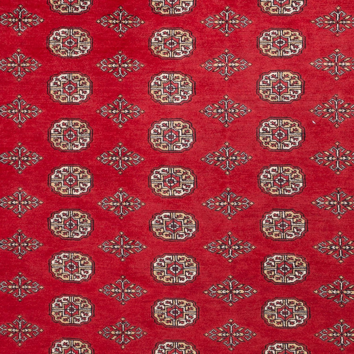 Tapis afghan - Boukhara - 321 x 247 cm - rouge