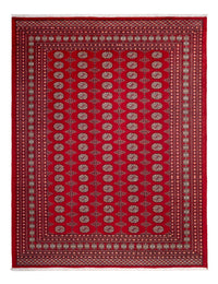 Tapis afghan - Boukhara - 318 x 247 cm - rouge