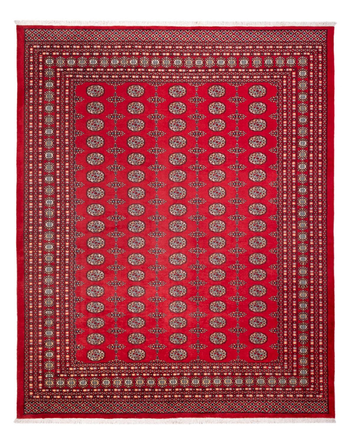 Tapis afghan - Boukhara - 310 x 250 cm - rouge
