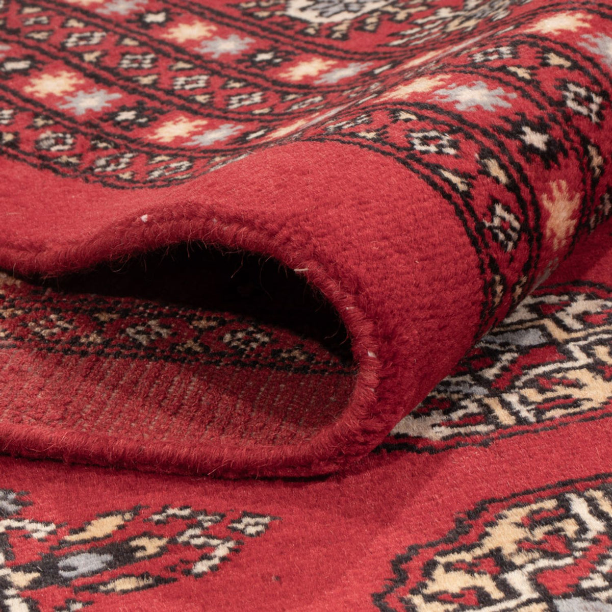 Tapis afghan - Boukhara - 310 x 250 cm - rouge