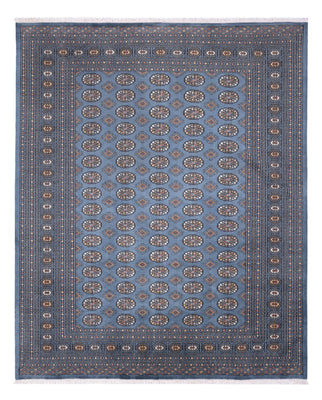 Tapis afghan - Boukhara - 309 x 248 cm - bleu de mer