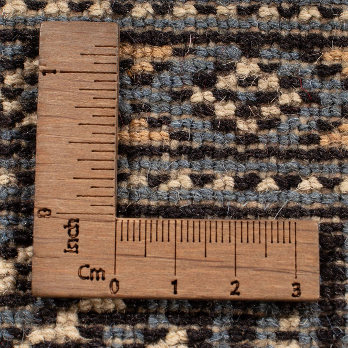 Tapis afghan - Boukhara - 309 x 248 cm - bleu de mer