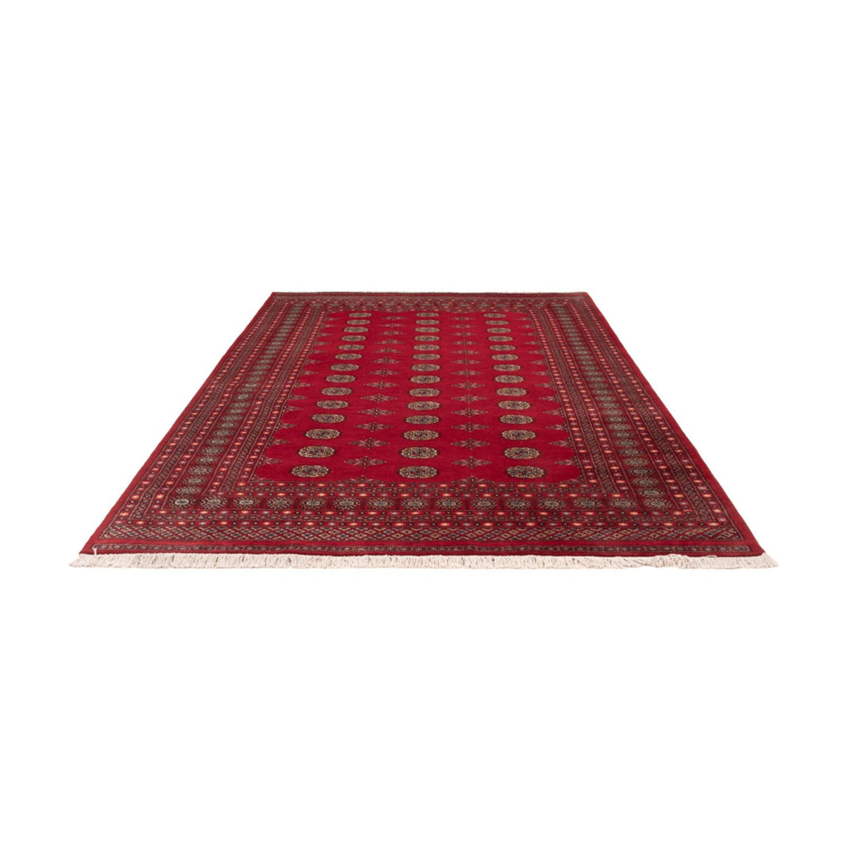Tapis afghan - Boukhara - 307 x 202 cm - rouge