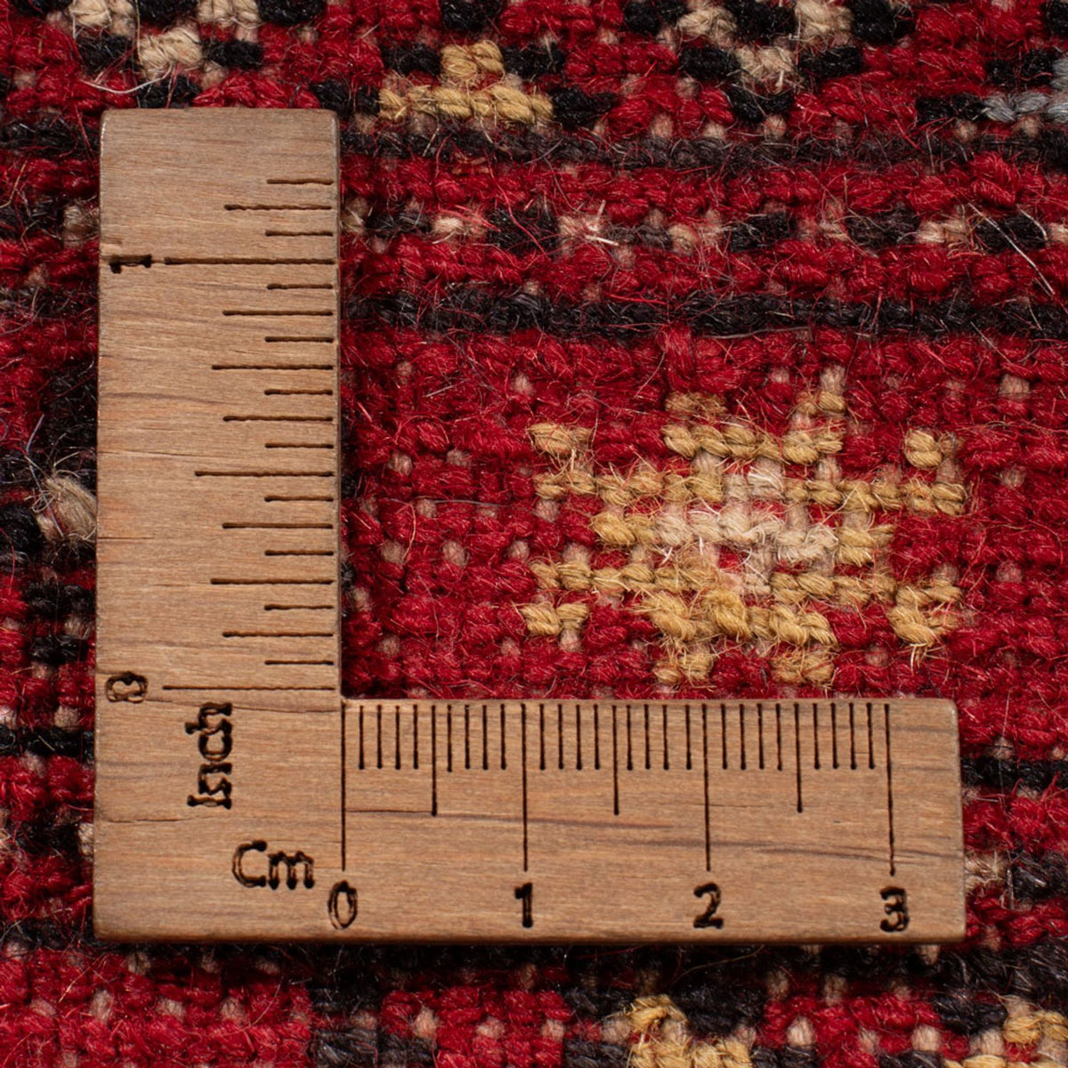 Tapis afghan - Boukhara - 307 x 202 cm - rouge