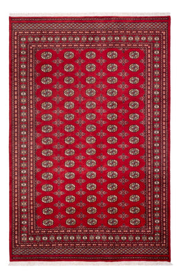 Tapis afghan - Boukhara - 298 x 198 cm - rouge