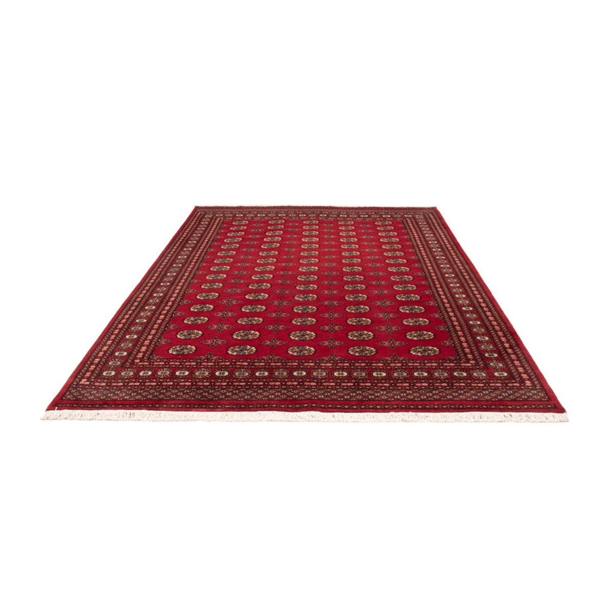 Tapis afghan - Boukhara - 298 x 198 cm - rouge