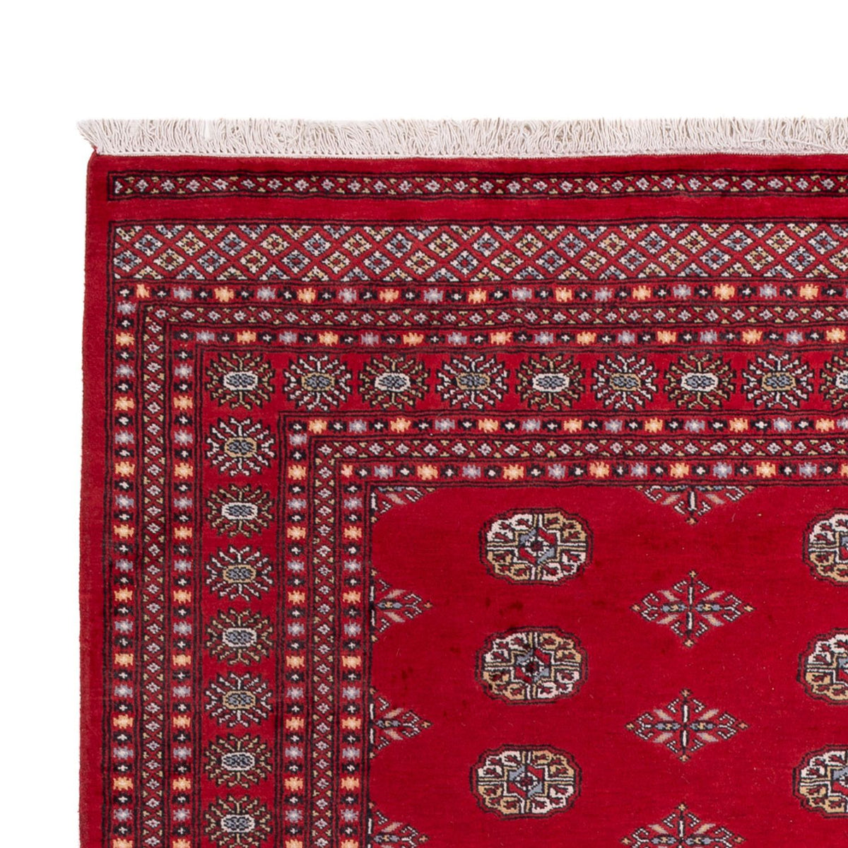 Tapis afghan - Boukhara - 303 x 205 cm - rouge