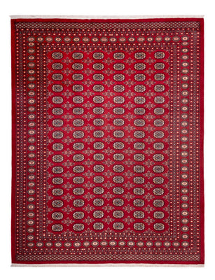 Tapis afghan - Boukhara - 322 x 248 cm - rouge