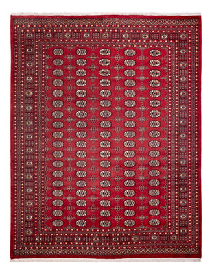 Tapis afghan - Boukhara - 312 x 245 cm - rouge