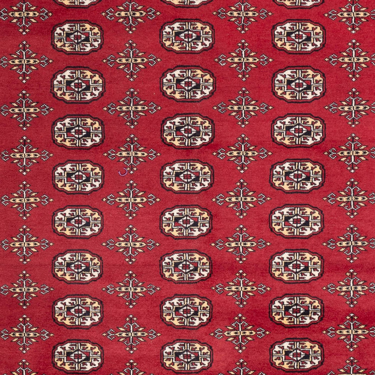 Tapis afghan - Boukhara - 312 x 245 cm - rouge