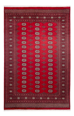 Tapis afghan - Boukhara - 306 x 197 cm - rouge