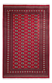 Tapis afghan - Boukhara - 302 x 199 cm - rouge