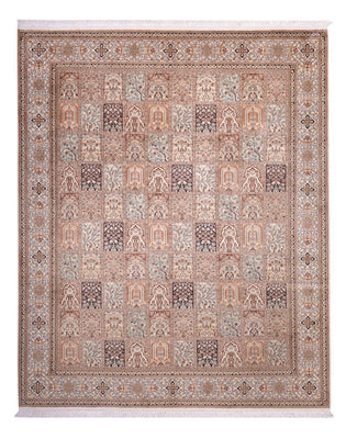 Tapis en soie - Soie du Cachemire - 304 x 246 cm - sable