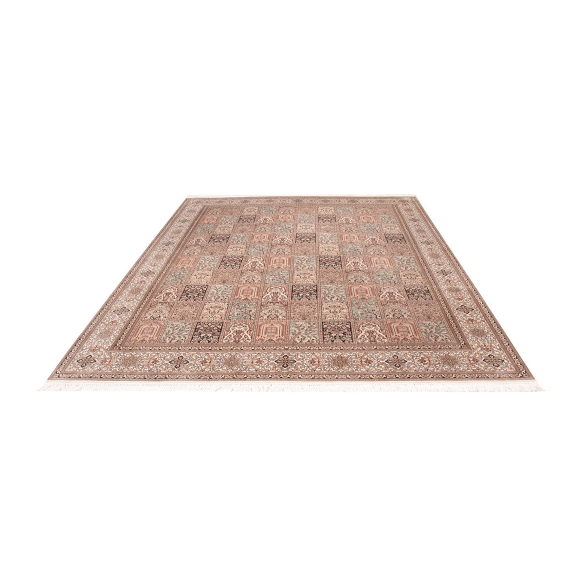 Tapis en soie - Soie du Cachemire - 304 x 246 cm - sable