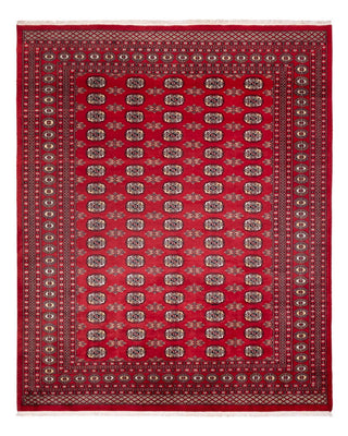 Tapis afghan - Boukhara - 307 x 247 cm - rouge