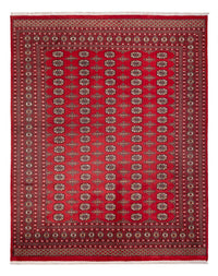 Tapis afghan - Boukhara - 312 x 244 cm - rouge