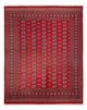 Tapis afghan - Boukhara - 312 x 244 cm - rouge