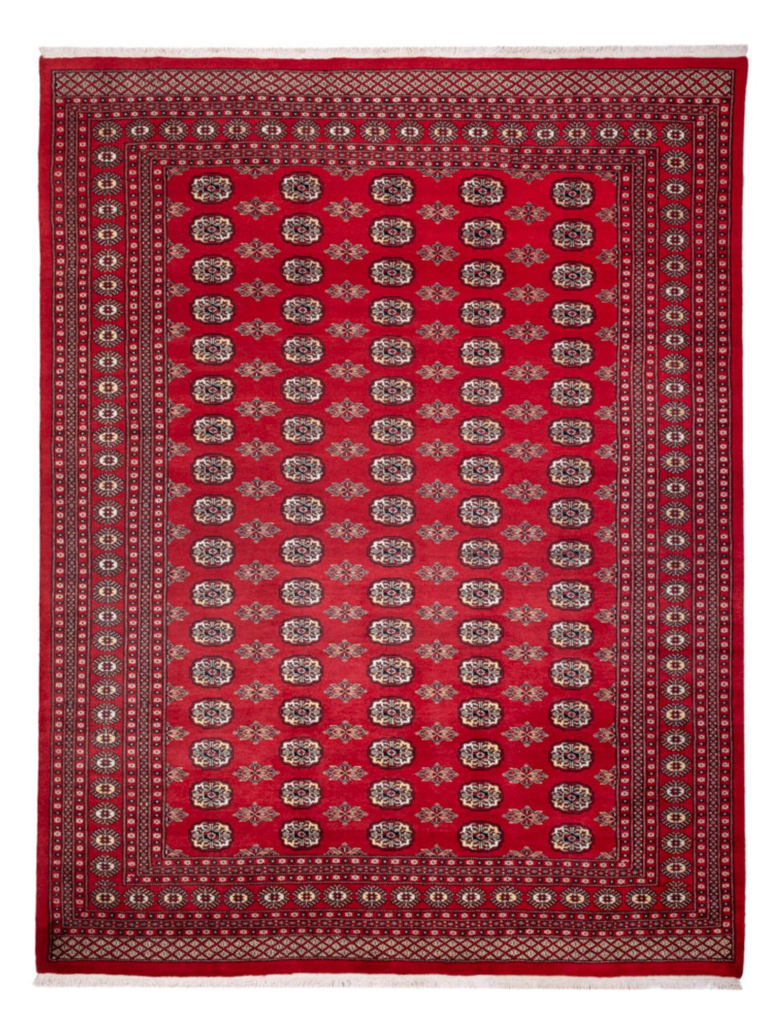 Tapis afghan - Boukhara - 314 x 243 cm - rouge