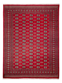 Tapis afghan - Boukhara - 314 x 243 cm - rouge