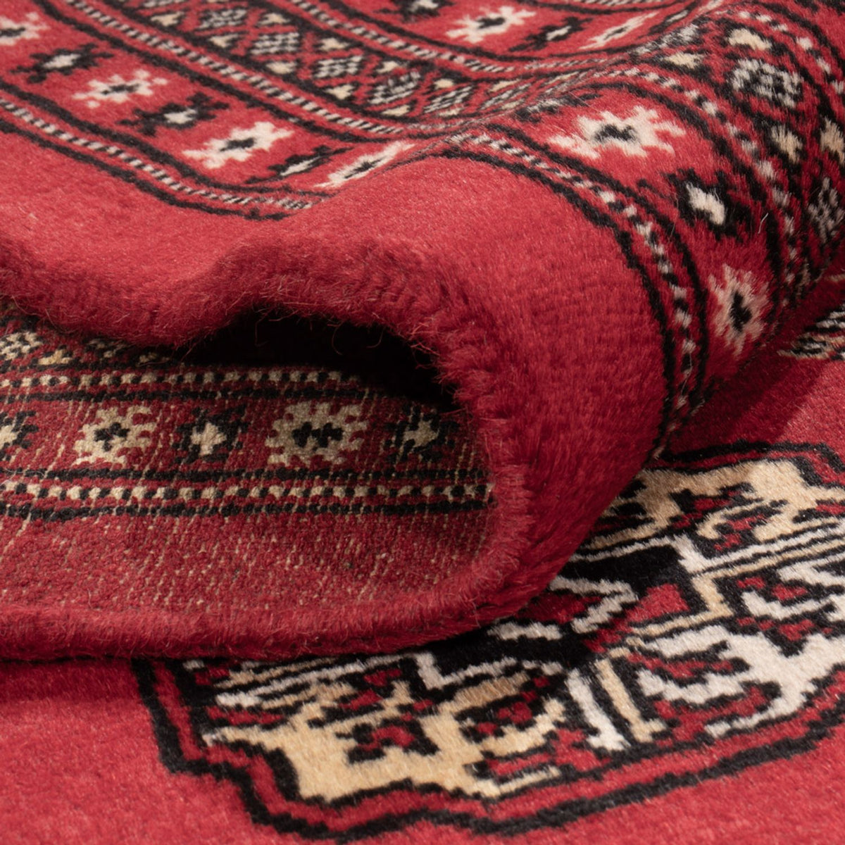 Tapis afghan - Boukhara - 314 x 243 cm - rouge