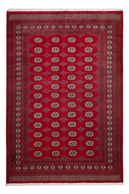 Tapis afghan - Boukhara - 290 x 200 cm - rouge