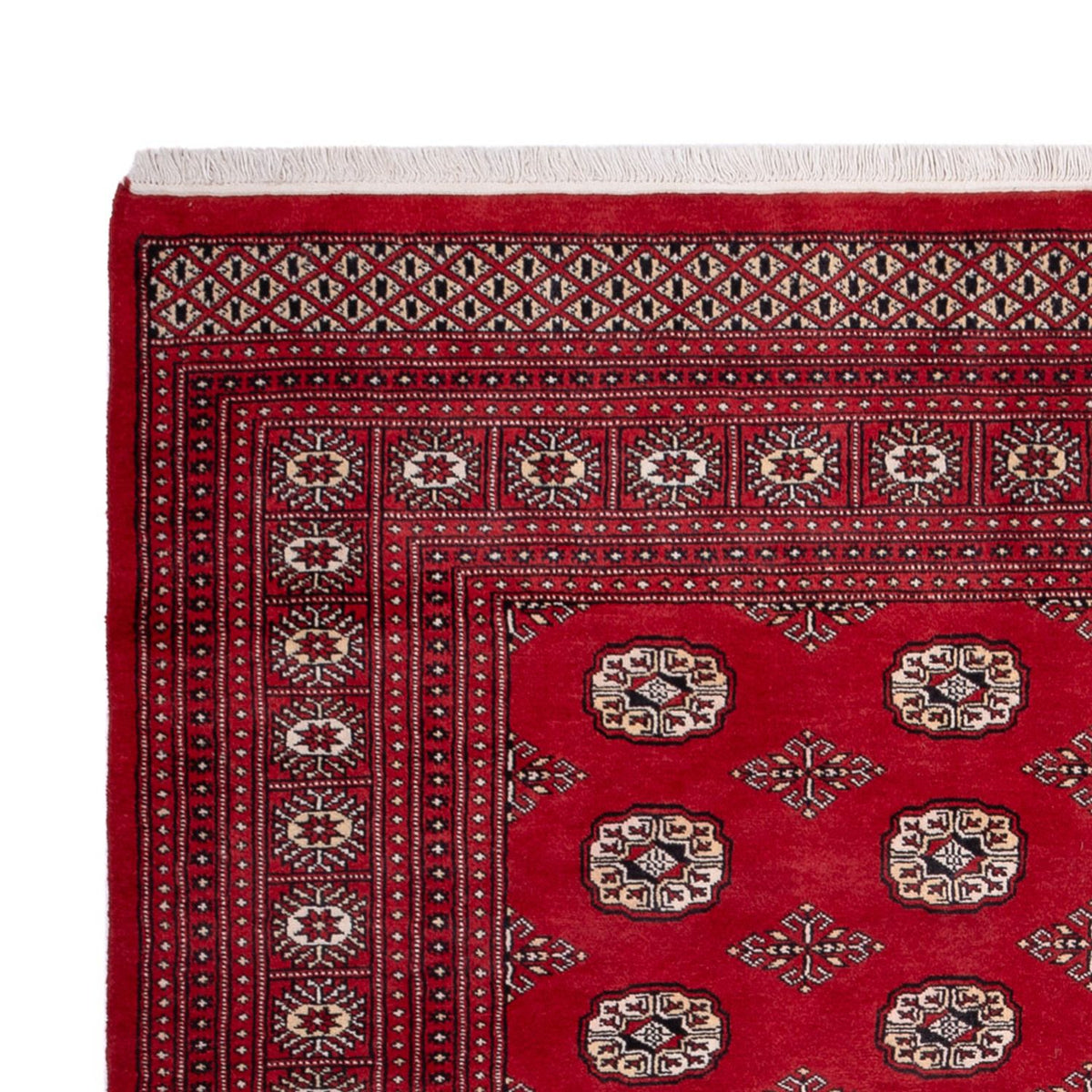 Tapis afghan - Boukhara - 290 x 200 cm - rouge