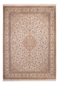 Tapis en soie - Soie du Cachemire - 290 x 205 cm - sable