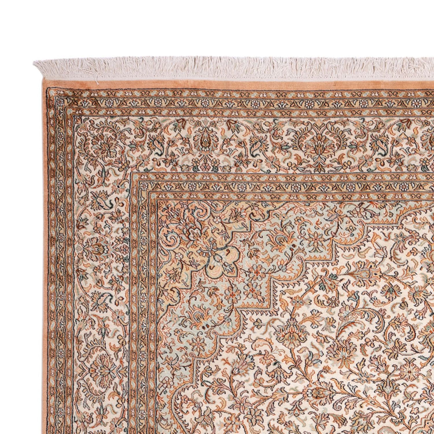 Tapis en soie du Cachemire Tapis 290x205cm - Tapis oriental