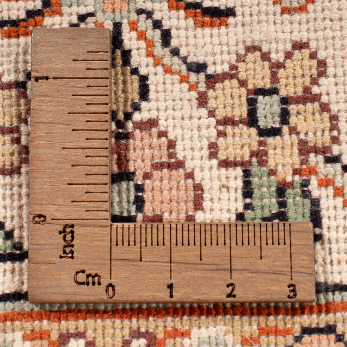 Tapis en soie - Soie du Cachemire - 290 x 205 cm - sable