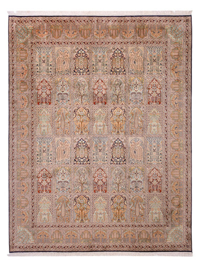Tapis en soie du Cachemire Tapis 242x308cm - Tapis oriental