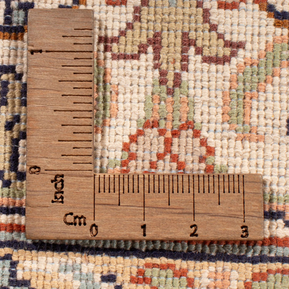 Tapis en soie - Soie du Cachemire - 326 x 216 cm - beige foncé