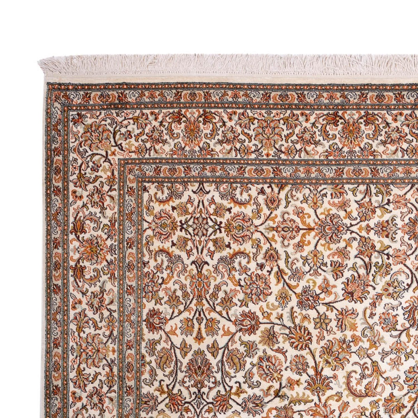Tapis en soie du Cachemire Tapis 305x213cm - Tapis oriental