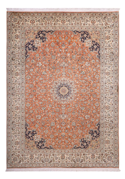 Tapis en soie du Cachemire Tapis 220x306cm - Tapis oriental
