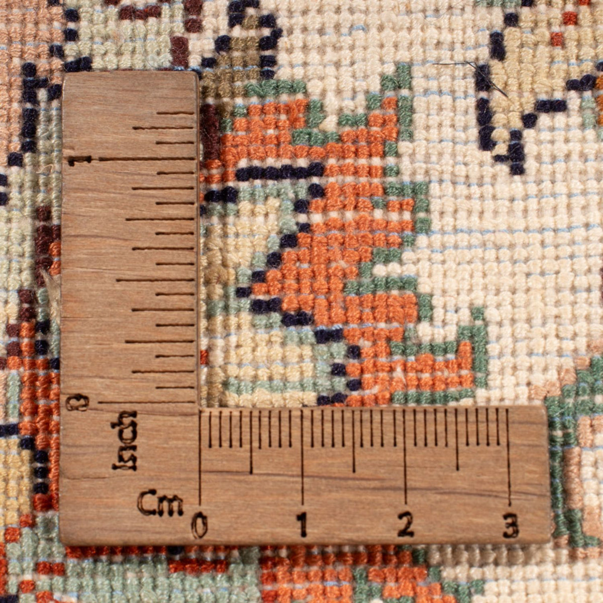 Tapis en soie - Soie du Cachemire - 306 x 220 cm - terracotta