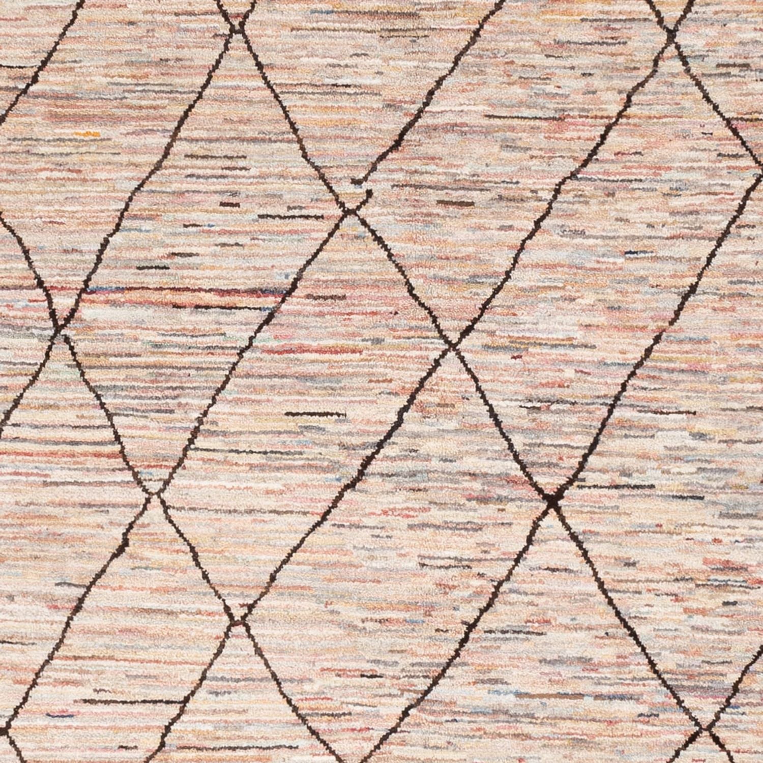 Tapis berbère - 293 x 257 cm - beige