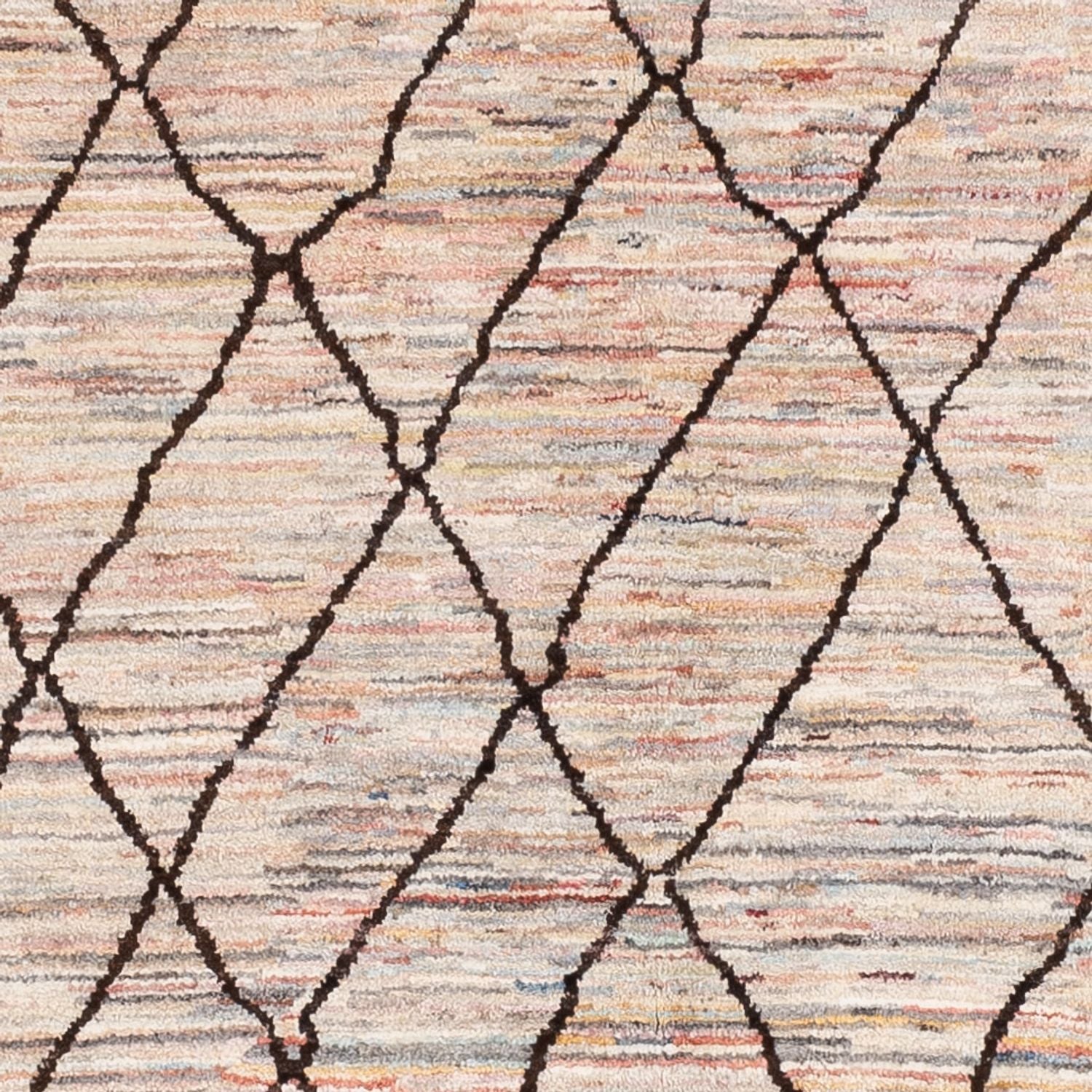 Tapis berbère - 202 x 153 cm - beige