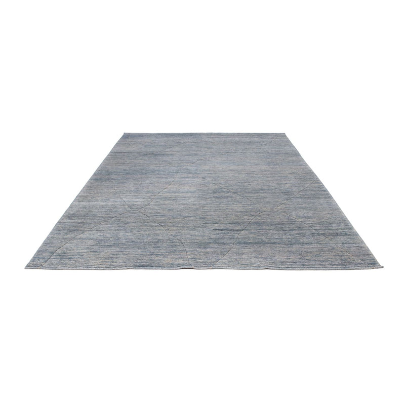 Tapis berbère - 360 x 274 cm - bleu de mer