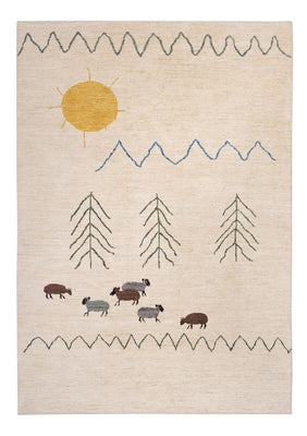 Tapis berbère - 295 x 203 cm - naturel
