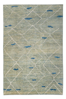 Tapis berbère - 300 x 202 cm - vert clair